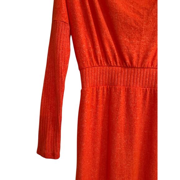 NWT Daily Practice by Anthropologie Draped Cowl Neck Midi Dress Size XXS - Picture 6 of 8